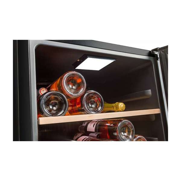 Шкаф винный двухзонный La Sommeliere LS51.2ZBLACK